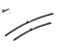 BMW 3 Series E90 E91 Front Wiper Blade Set Windscreen 05 to 09 BOSCH AEROTWIN