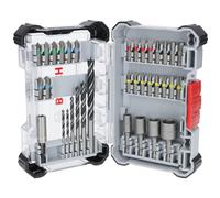 Bosch 35x Extra Hard Screwdriver Bit and Pro Wood Drill Bit Set, 35-Piece (197 x 110.5 mm, Professional Accessories Screwdriver, Drill)