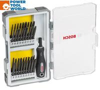 Bosch 37pc SDB Security Bit Set With Handle 2607017320