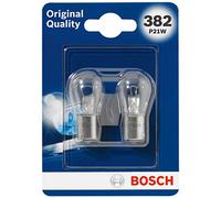 Bosch 382 (P21W) Original equipment Car Light Bulbs - 12 V 21 W BA15s - 2 Bulbs, White