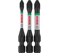 Bosch 3X PRO Pozidriv Impact Bit | Length 55 mm, Professional Accessory Screwdriver, Drill Drivers