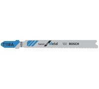Bosch T118 A Metal Cutting Jigsaw Blades Pack of 3