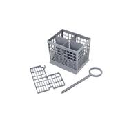Bosch 4-Compartment Cutlery Basket for Bosch Dishwasher, Dark Grey