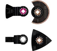 Bosch Tile Sets for Multi-tools, 4 Piece (2 608 661 695)