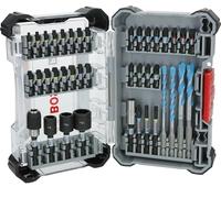 Bosch 40x PRO Impact Mixed Set, 40 pcs (for Concrete, Soft Tiles, 200 x 107 mm, Professional Accessory Screwdriver, Screwdriver)