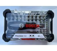Bosch 42 Piece Precision Screwdriver Bit Set Brand New 42+1 pieces,2607002837
