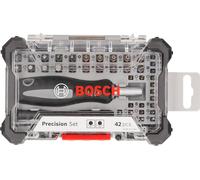 Bosch 42 Piece Precision Screwdriver Bit Set with Flexible Extension Tool Kit
