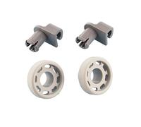 Bosch 43-BS-02A Genuine Original "Classic" Older Style Dishwasher Small Upper Basket Wheel Kit, Pack of 2