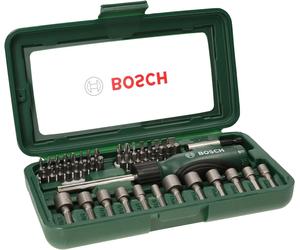 Bosch 46pc. Screwdriver Bit and Nutsetter Set (PH-, PZ-, Hex-, T-, S-Bit, Acces