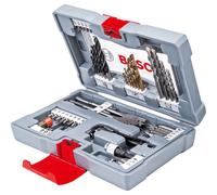 Bosch Professional 49 Pieces Premium X-Line Drill Bit and Screwdriver Bit Set (for wood, metal and stone, Accessories drill)