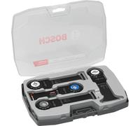 Bosch 4X Heavy Duty Set, 4 pcs (for Stainless Steel (INOX), Steel, 200 x 120 mm, Professional Accessory Multitool)
