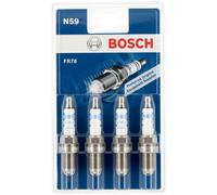 Bosch 4X Pack Spark Plug M14X1.25 SW 16Mm Key Thread Length 19Mm 0.9Mm FR78