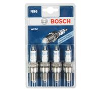 Bosch 4x Pack Spark Plug M14x1.25 SW 20.8mm Key Thread Length 19mm 0.7mm