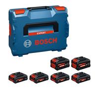 Bosch PRO 18v Battery Pack 4xEXBA18V-40 + 2xEXBA18V-80 L-Boxx 136 1600A0373G