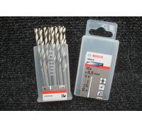 BOSCH 5.5MM HSS-G JOBBER METAL DRILL BITS 2608595064 x 10