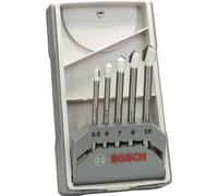 Bosch Professional 5 pcs. CYL-9 SoftCeramic Tile Drill Bit Set (for soft ceramic tiles, Ø 5,5-10 mm, Accessories drill driver)