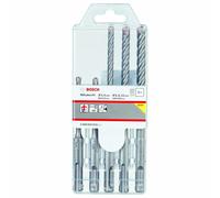 Bosch SDS Plus Drill Bit Set 5pc [2608833910] PRO 5X – for Concrete, Lime & Sand Bricks Ø5–10 mm
