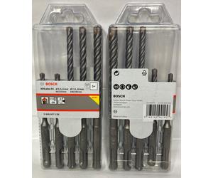 Bosch 5 Piece SDS Plus Masonry Drill Bit Set with 4-cutter heads ideal 4 cordles
