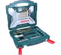 Bosch 50-Pieces X-Line Titanium Drill and Screwdriver Bit Set (for Wood, Masonry