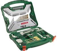 Bosch 50-Pieces X-Line Titanium Drill and Screwdriver Bit Set (For Wood, Masonry