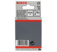 Bosch 5000x Fine Wire Staples, Type 53 | Length 8 mm, Professional Accessory Cordless Stapler, Hand Tacker
