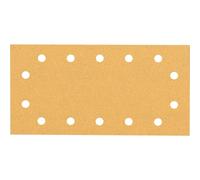 Bosch 50x EXPERT C470 Sandpaper (for Paint on wood, Hardwood, Ø 115x230 mm, Grit 100, Professional Accessory Orbital Sander)