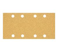 Bosch 50x EXPERT C470 Sandpaper (for Paint on wood, Hardwood, Ø 93x186 mm, Grit 40, Professional Accessory Orbital Sander)