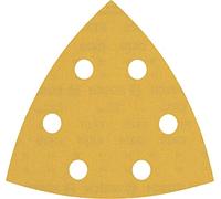 Bosch 50x EXPERT C470 Sandpaper (for Paint on wood, Hardwood, Ø 93x93 mm, Grit 320, Professional Accessory Delta Sander)