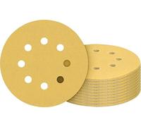 Bosch 50x Expert C470 Sandpaper Set with 8 Holes | for Paint on wood, Hardwood, Grit 60, 80, 120, 180, 240, Professional Accessory Random Orbital Sander