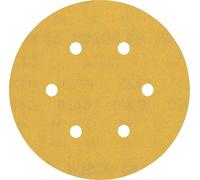Bosch 50x EXPERT C470 Sandpaper with 6 holes