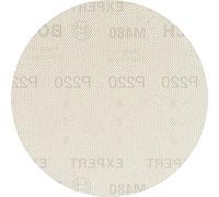 Bosch 50x EXPERT M480 Sanding Net (for Paint on wood, Hardwood, Ø 125 mm, Grit 220, Professional Accessory Random Orbital Sander, Orbital Sander)