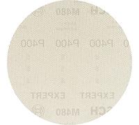 Bosch 50x EXPERT M480 Sanding Net (for Paint on wood, Hardwood, Ø 125 mm, Grit 400, Professional Accessory Random Orbital Sander, Orbital Sander)