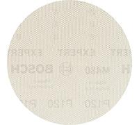 Bosch 50x EXPERT M480 Sanding Net (for Paint on wood, Hardwood, Ø 150 mm, Grit 120, Professional Accessory Random Orbital Sander, Orbital Sander)