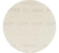 Bosch 50x EXPERT M480 Sanding Net (for Paint on wood, Hardwood, Ø 150 mm, Grit 320, Professional Accessory Random Orbital Sander, Orbital Sander)