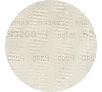 Bosch 50x EXPERT M480 Sanding Net (for Paint on wood, Hardwood, Ø 150 mm, Grit 240, Professional Accessory Random Orbital Sander, Orbital Sander)