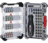 Bosch 50x Extra Hard Screwdriver Bit Set, 50 pcs (200 x 113 mm,)