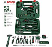 Bosch 52-Piece Hand Tool Set DIY Repair Kit Pliers Ratchet Screwdriver
