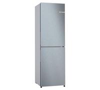 Bosch Serie 2 KGN27NLEAG fridge-freezer Freestanding 255 L E Stainless steel