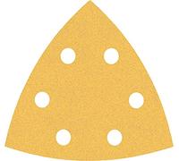 Bosch 5x EXPERT C470 Sandpaper (for Paint on wood, Hardwood, Ø 93x93 mm, Grit 120, Professional Accessory Delta Sander)