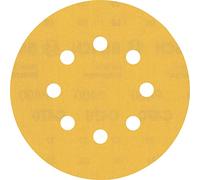 Bosch 5x EXPERT C470 Sandpaper with 8 holes | for Paint on wood, Hardwood, Grit 400, Professional Accessory Random Orbital Sander, Orbital Sander