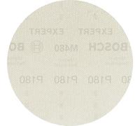 Bosch 5x EXPERT M480 Sanding Net (for Drywall, Hardwood, Ø 225 mm, Grit 180, Professional Accessory Drywall Sander)
