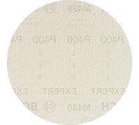 Bosch 5x EXPERT M480 Sanding Net (for Paint on wood, Hardwood, Ø 150 mm, Grit 400, Professional Accessory Random Orbital Sander, Orbital Sander)