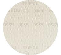 Bosch 5x EXPERT M480 Sanding Net (for Paint on wood, Hardwood, Ø 125 mm, Grit 320, Professional Accessory Random Orbital Sander, Orbital Sander)