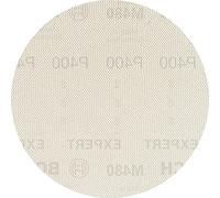 Bosch 5x EXPERT M480 Sanding Net (for Paint on wood, Hardwood, Ø 125 mm, Grit 400, Professional Accessory Random Orbital Sander, Orbital Sander)