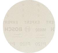 Bosch 5x EXPERT M480 Sanding Net (for Paint on wood, Hardwood, Ø 150 mm, Grit 120, Professional Accessory Random Orbital Sander, Orbital Sander)