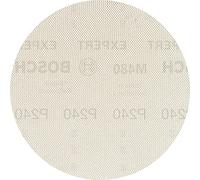 Bosch 5x EXPERT M480 Sanding Net (for Paint on wood, Hardwood, Ø 150 mm, Grit 240, Professional Accessory Random Orbital Sander, Orbital Sander)