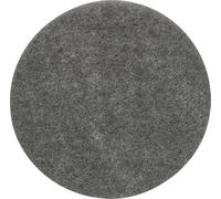 Bosch 5x EXPERT N880 Fleece Disc | for Steel sheets, Stainless steel, Ø 150 mm, Ultra fine S, Professional Accessory Random Orbital Sander