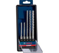 Bosch 5x EXPERT SDS plus-7X Hammer Drill Bit Set (for Soft stone, Hard stone, Ø 5-10 mm, Professional Accessory Rotary Hammer Drill)