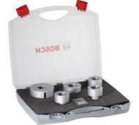 Bosch 5x PRO Ceramic dry Core Cutter Set, X-Lock | for Tiles, Hard Ceramic Tiles, Ø 20, 25, 35, 51, 68 mm, Professional Accessory Small Angle Grinder