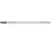Bosch 5x PRO Hardwood Fast T344DF Jigsaw Blade (for Hardwood, Chipboard, Length 152 mm, Professional Accessory Jigsaw)